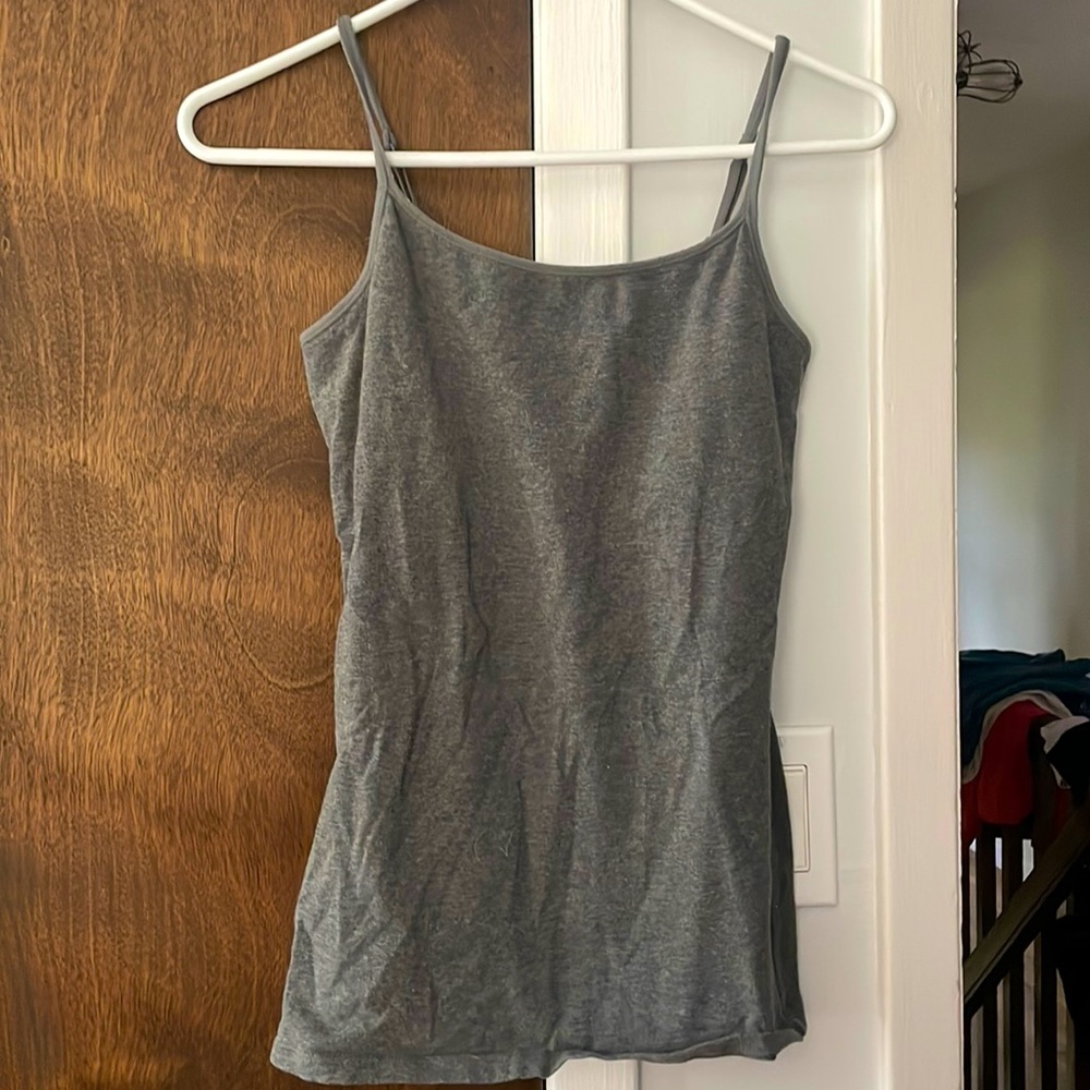 Express gray bra cami